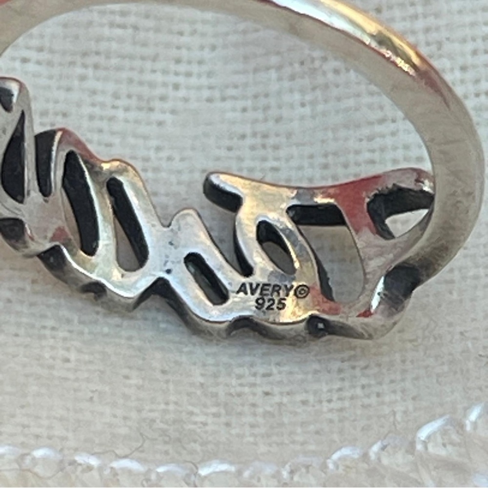 James Avery Texas Script Ring - image 2